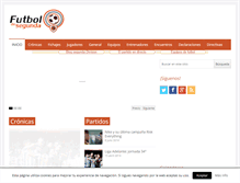 Tablet Screenshot of futboldesegunda.com